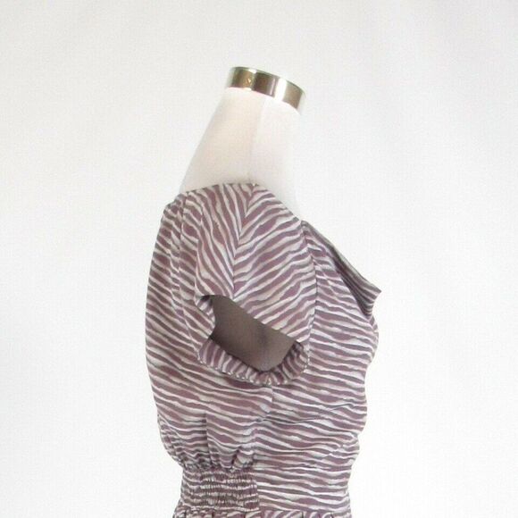 Mauve purple BCBGENERATION cap sleeve dress S - Picture 6 of 8